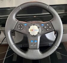 Logitech Nascar Racing Steering Wheel & Pedal PlayStation 2 PS2 Vibration Tested for sale  Shipping to South Africa