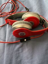 Usado, Fones de ouvido Beats by Dr. Dre "Solo HD" vermelho com fio, edição especial - FUNCIONANDO comprar usado  Enviando para Brazil