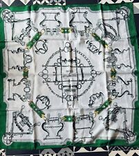 Hermes scarf silk for sale  LEICESTER