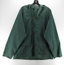 VINTAGE Campmor Jacket Men Medium Green Windbreaker Rain Coat Hooded Hiking 90s* for sale  Shipping to South Africa