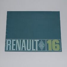 Catalogue brochure renault d'occasion  Maisons-Alfort