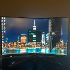 Monitor para jogos SAMSUNG Odyssey G7 Series 32 polegadas, curvo, LC32G75TQSNXZA OVWN, usado comprar usado  Enviando para Brazil