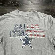 Camisa Dallas Cowboys Adulto Mediana Gris Bandera Americana Estados Unidos Fútbol Patriótico Hombres, usado segunda mano  Embacar hacia Argentina