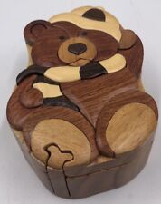 Wooden teddy bear for sale  Urbana
