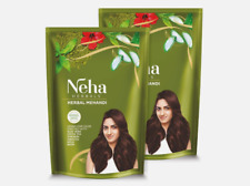 2 X Neha Henna Mehndi Powder Natural Herbal With Herbs | 140 Gram - FREE SHPPING for sale  Shipping to South Africa