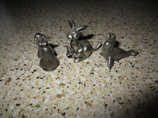 Miniature pewter figurines. for sale  San Andreas