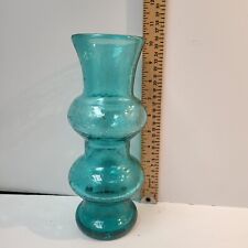 Teal crackle glass for sale  Lowell