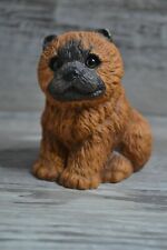 1985 Kathy Wise mascota de raza pura pintada a mano cerámica Chow cachorro segunda mano  Embacar hacia Argentina