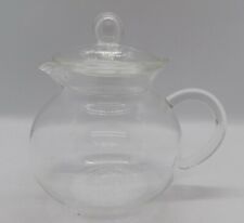 Clear glass teapot for sale  Stuart
