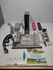 Nintendo Wii RVL-001 Black Console Bundle with 2 Remotes And Wii Sports for sale  Shipping to South Africa