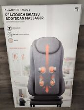 Massageador almofada cadeira Sharper Image Smartsense BodyScan Shiatsu realtouch caixa aberta comprar usado  Enviando para Brazil