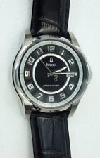 Reloj de pulsera Bulova Precisionist Claremont correa de cuero negro C877648 reloj barrido, usado segunda mano  Embacar hacia Argentina