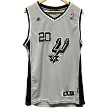 Camiseta deportiva Adidas NBA San Antonio Spurs Manu Ginóbili #20 - talla L +2" de largo segunda mano  Embacar hacia Argentina