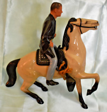 VINTAGE HARTLAND PLASTIC TOY COWBOY FIGURE & HORSE 1950's for sale  Shipping to South Africa