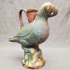 Parrot Ewer Old Tang Dynasty Style San Cai Glazed Pottery for sale  Shipping to South Africa
