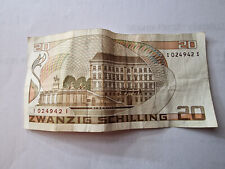 Banknote geldschein österreic gebraucht kaufen  Fehmarn