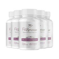 5-Pack FitSpresso Health Support Supplement -New Fit Spresso, (300 Capsules) for sale  Shipping to South Africa