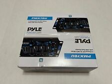 (Opened Box) Pyle PMX7BU.5 3 Channel Bluetooth DJ Sound Board Mixer System for sale  Shipping to South Africa