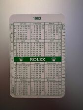 Rolex calendario 1983 usato  Italia