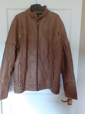 Mens leather jacket for sale  LANARK