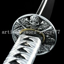 Katana Handmade Japanese Samurai Sword 1095 High Carbon Steel Blade Full Tang for sale  Shipping to South Africa
