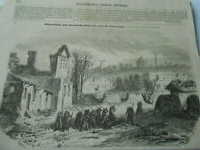 Gravure 1855 dispositio d'occasion  La Verpillière