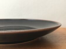 Prato de cerâmica japonês preto. Prato de jantar esmalte ferro preto Setoware Miya comprar usado  Enviando para Brazil