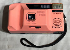 Cámara fotográfica CONCORD NEON LITES Focus Free 806 35 mm rosa flash de trabajo segunda mano  Embacar hacia Argentina