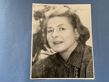 Ingrid Bergman - Boa foto grande assinada à mão comprar usado  Enviando para Brazil