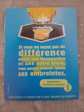 Publicité presse bière d'occasion  Dunkerque-