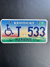 Placa de licença 2006 Kentucky ESTACIONAMENTO Handicap T 533 It’s That Friendly slogan  comprar usado  Enviando para Brazil
