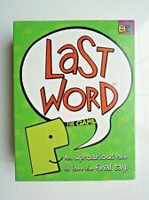 Last word game for sale  Whitehouse Station