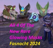 ⭐️ ⭐️⭐️ Glowing Fasnacht Mask Set Fasnacht 2024 rare masks (PC) for sale  Shipping to South Africa