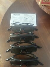 Lot Of 4 Pair Samsung 3D Active Glasses | SSG-3050GB for sale  Shipping to South Africa