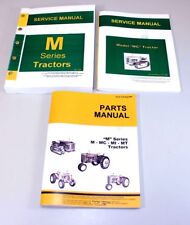 SERVICE MANUAL FOR JOHN DEERE MC TRACTOR CRAWLER PARTS CATALOG TECHNICAL SHOP  for sale  Shipping to Canada