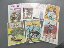 Tintin carte postale d'occasion  Salins