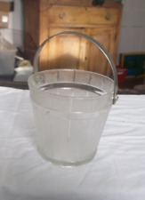 Glass bucket ice for sale  Shipping to Ireland