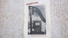 1930 rimingtons radiogrampopho for sale  NEWTON ABBOT