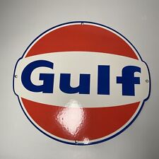 Gulf gasoline metal for sale  Brea