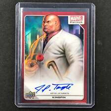 2023 Marvel Platinum KINGPIN JP TARGETE Base Artist Auto Red Rainbow #84, used for sale  Shipping to South Africa