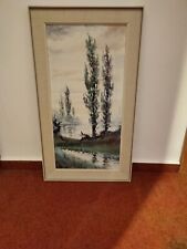 Vintage landschaftsbild gemalt gebraucht kaufen  Neustadt