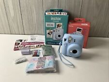 Paquete de cámara instantánea Fujifilm instax Mini 12, azul pastel segunda mano  Embacar hacia Argentina