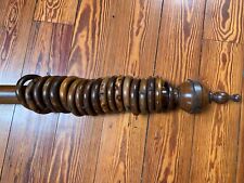 wooden curtain poles for sale  HIGH PEAK