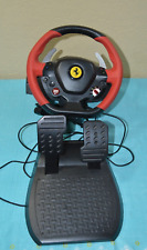 Xbox Thrustmaster Ferrari 458 Spider Racing Steering Wheel and Pedals *TESTED*, used for sale  Shipping to South Africa