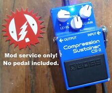 Modifique seu Boss CS-2 Compressor Sustentador (Sem Pedal) Efeitos Alquimia Audio Mod, usado comprar usado  Enviando para Brazil