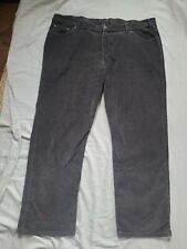 M&S Grey Cords Needlecord Trousers W42 L29 42/29 quality  Used Vgc for sale  BECKENHAM