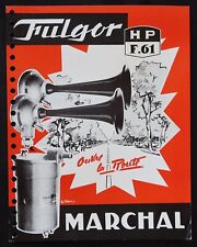 1961 marchal advertising d'occasion  Expédié en Belgium