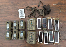 Lot 8 Game/Trail Hunting Cameras & Solar Panels Untested MOULTRIE/TASCO SD CARD for sale  Shipping to South Africa