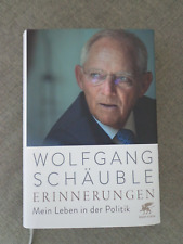 Wolfgang schäuble erinnerunge gebraucht kaufen  Potsdam
