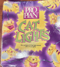 Luces para gatos Pro Plan 1994 de colección contiene 12 pies hebra de luz 10 naranja gato segunda mano  Embacar hacia Argentina